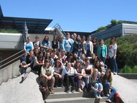 Groupe de lycéennes à l'EPFL
