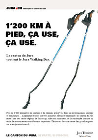 Affiche du Jura Walking Day 2009