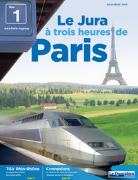 PAge de couverture de la brochure TGV - Lien pour télécharger le magazine en format PDF