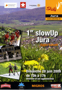 Affiche du SlowUp 2009