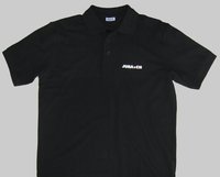 Polo noir avec le logo officiel de la République et Canton du Jura - Touche ESC pour fermer la fenêtre