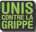Logo n°2 unis contre la grippe - Lien sur le site internet www.pandemia.ch
