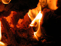Elément décoratif - Feu