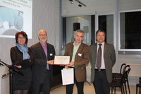 Remise du prix du développement durable 2011 au loréat