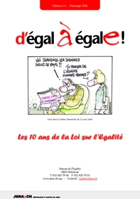 Couverture d'égale à égalE 2006 - Lien sur le fichier pdf de la Brochure égale à égalE 2006