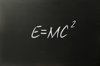 Elément décoratif - E=mc2 