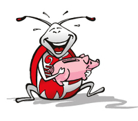 Mascotte du Service des contributions