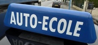 Panneau auto-école - Utiliser la touche ESC pour fermer la fenêtre
