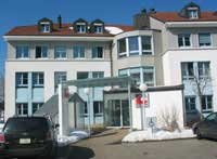 Bâtiment de la Caisse de compensation du Jura à Saignelégier - Lien sur le site internet de la Caisse de compensation du Jura