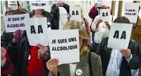 Photo symbolique - Alcooliques anonymes - Lien internet sur le site internet des Alcooliques anonymes