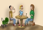 Photo symbolique de café-parents
