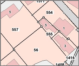 Apercu du Thème Cadastre - Lien sur le Thème Cadastre du Géoportail