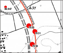 Apercu du Thème Points fixes A16 - Lien sur le Thème Points fixes A16 du Géoportail