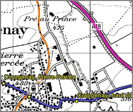 Apercu du Thème Transports - Lien sur le Thème Transports du Géoportail