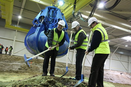 Coup d'envoi de la phase pilote d'excavation