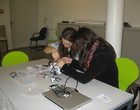 Image 4 - Des lycéennes à l'atelier de robotique à l'EPFL