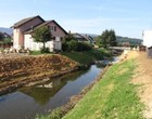 Allaine, Ouvrage de protection contre les crues, Alle (août 2011)