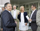 Jean Kellerhals, Philippe Receveur, Jean-Pierre-Wicht, Arlette Emch et Charles Juillard © Bist