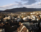 Delémont, vue sur le Val Terbi