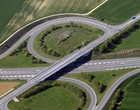 Courgenay, échangeur A16 