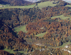 Saint-Ursanne et l'Ajoie en automne