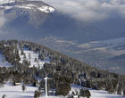 Mont-Crosin, Sonceboz en arrière-plan