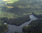 Etang de la Gruère en été