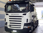 Expertise: entrée du camion dans la halle d'expertise- Zoom sur l'image dans la galerie photos - Utiliser la touche ESC pour fermer la fenêtre
