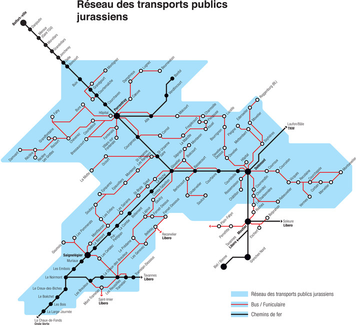 Carte réseau Jura 