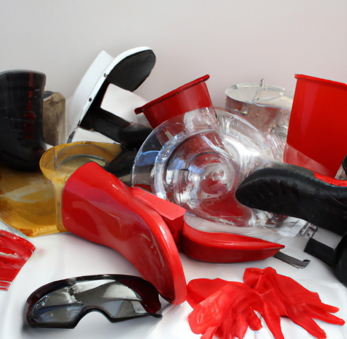 Exemple d'objets en plastique souple pouvant contenir des phtalates.
