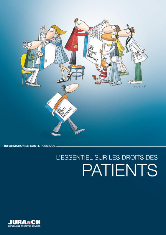 Couverture brochure droits des patients
