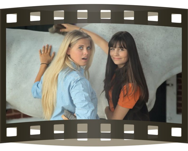 Extrait de la vidéo intitulée «Fort comme un cheval» - Lien vers les trois spots promotionnels du Jura