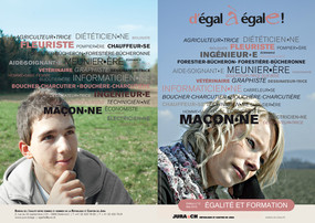 Couverture de la brochure d'Egal à Egale - Mai 2012