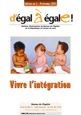Couverture d'égale à égalE 2005 - Lien sur le fichier pdf de la Brochure égale à égalE 2005