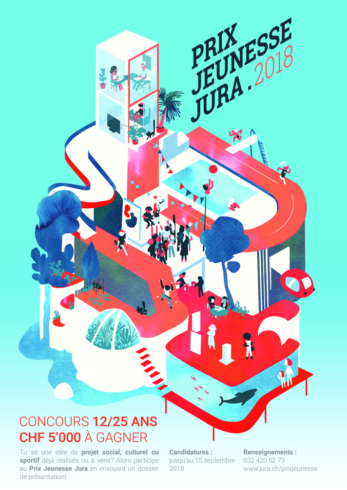 Affiche Prix jeunesse Jura 2018