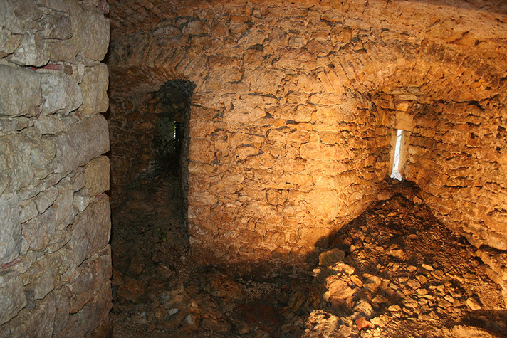 Découverte d'une pièce voûtée médiévale au Château de Porrentruy 2
