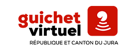 Logo Guichet virtuel - Lien vers le Guichet virtuel jurassien (ouverture dans une nouvelle fenêtre)