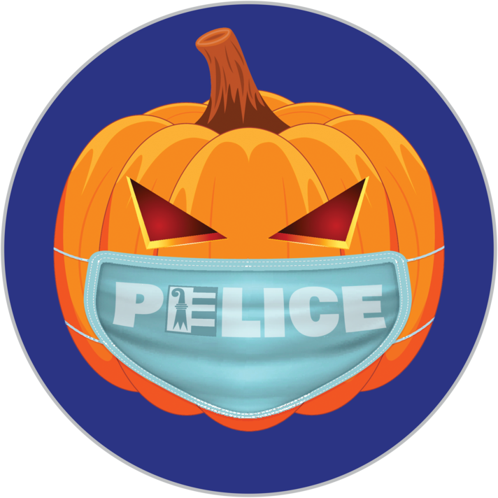 Logo halloween de la police cantonale jurassienne ....