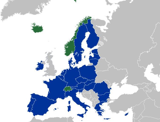 Pays de l'UE + AELE