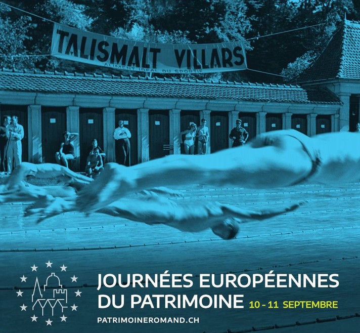 Affiche des journées européennes du patrimoine 2022