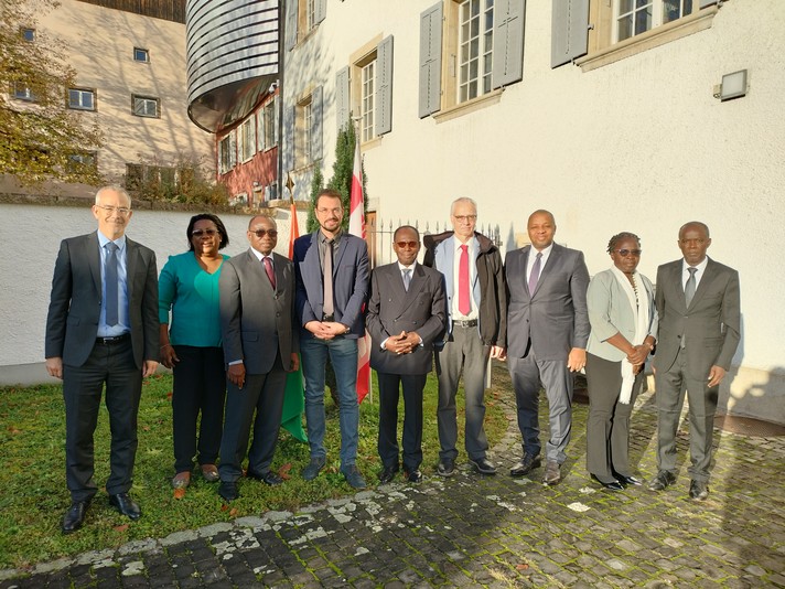 La délégation ivoirienne a été reçue mercredi à Delémont.