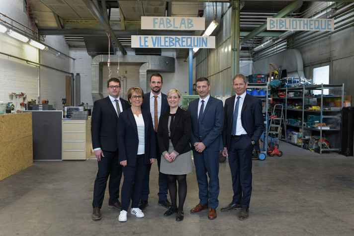 Photographie officielle du Gouvernement jurassien 2024.