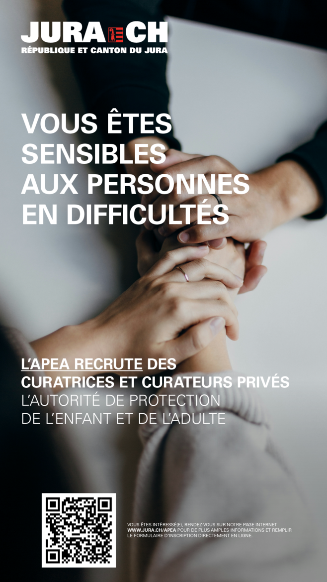 Devenir curateurs ou curatrice privé-e dans le Jura