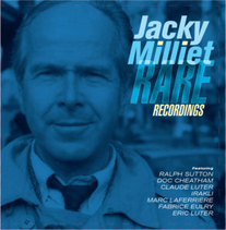 Couverture du CD "Jacky Milliet rare recordings"