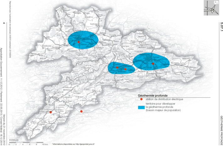 La géothermie dans le Jura