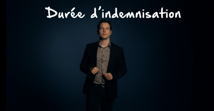 Lien vers vidéo explicative de la durée d'indemnisation