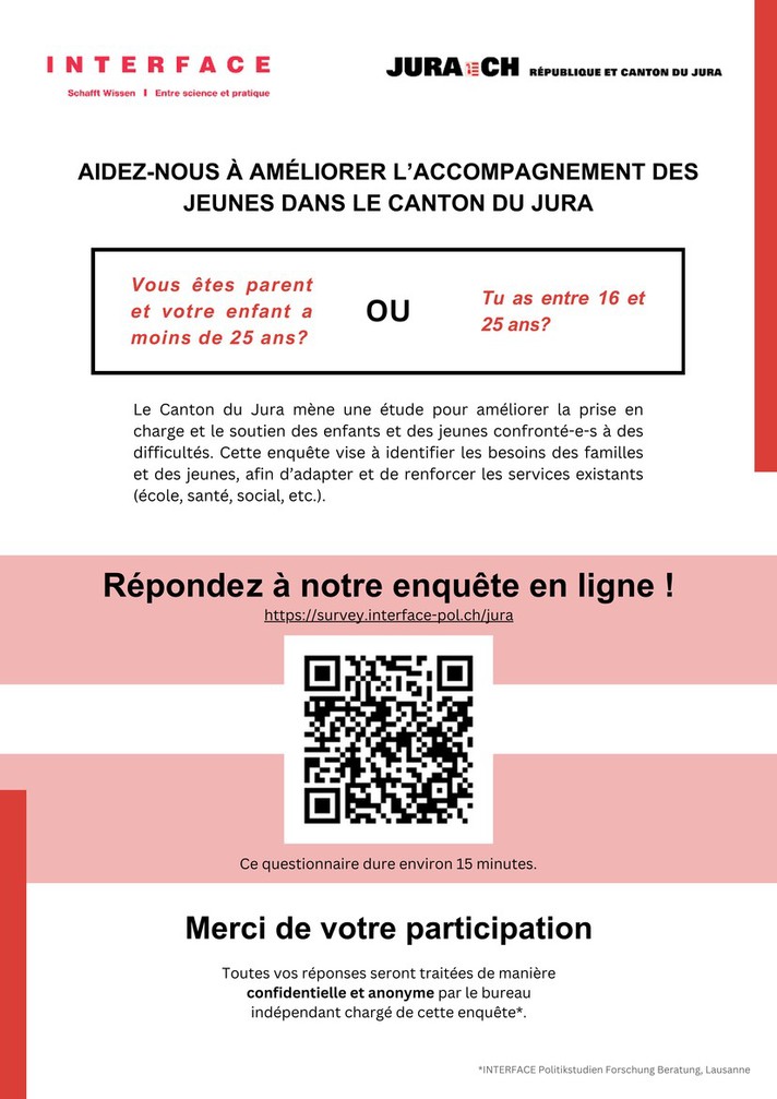 Flyer enquête enfance et jeunesse