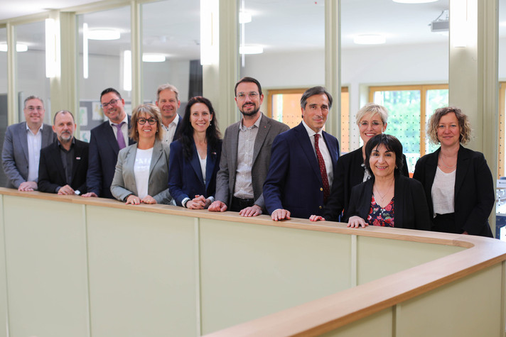 Le Gouvernement jurasssien a rencontré une délégation de l'Ecole polytechnique fédérale de Lausanne emmenée par sa présidente Anna Fontcuberta i Morral