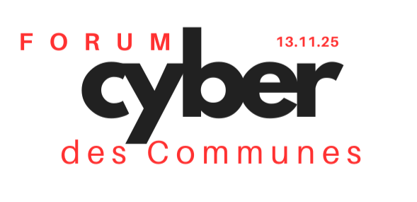 Logo du Forum Cyber des communes avec mention du 13.11.2025
