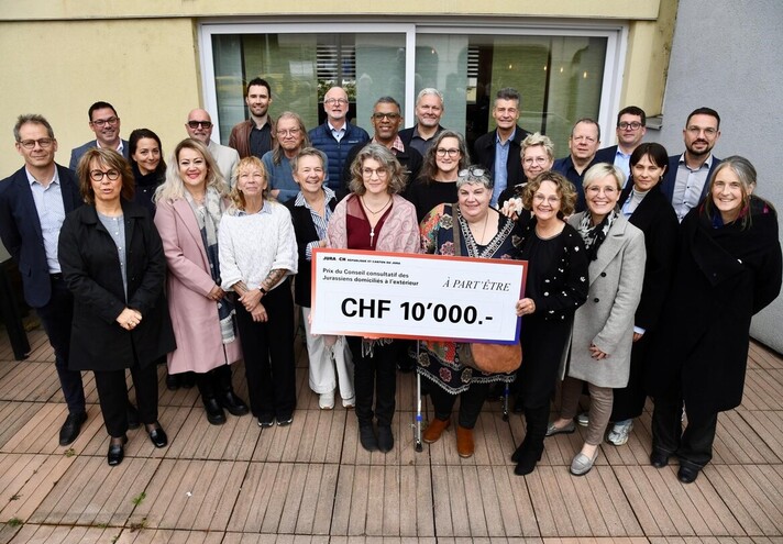 Le Prix du CCJE 2025 a été décerné à l'association À part’Être.